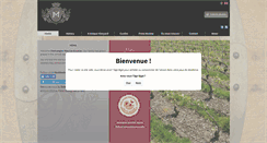 Desktop Screenshot of champagne-grumier.com